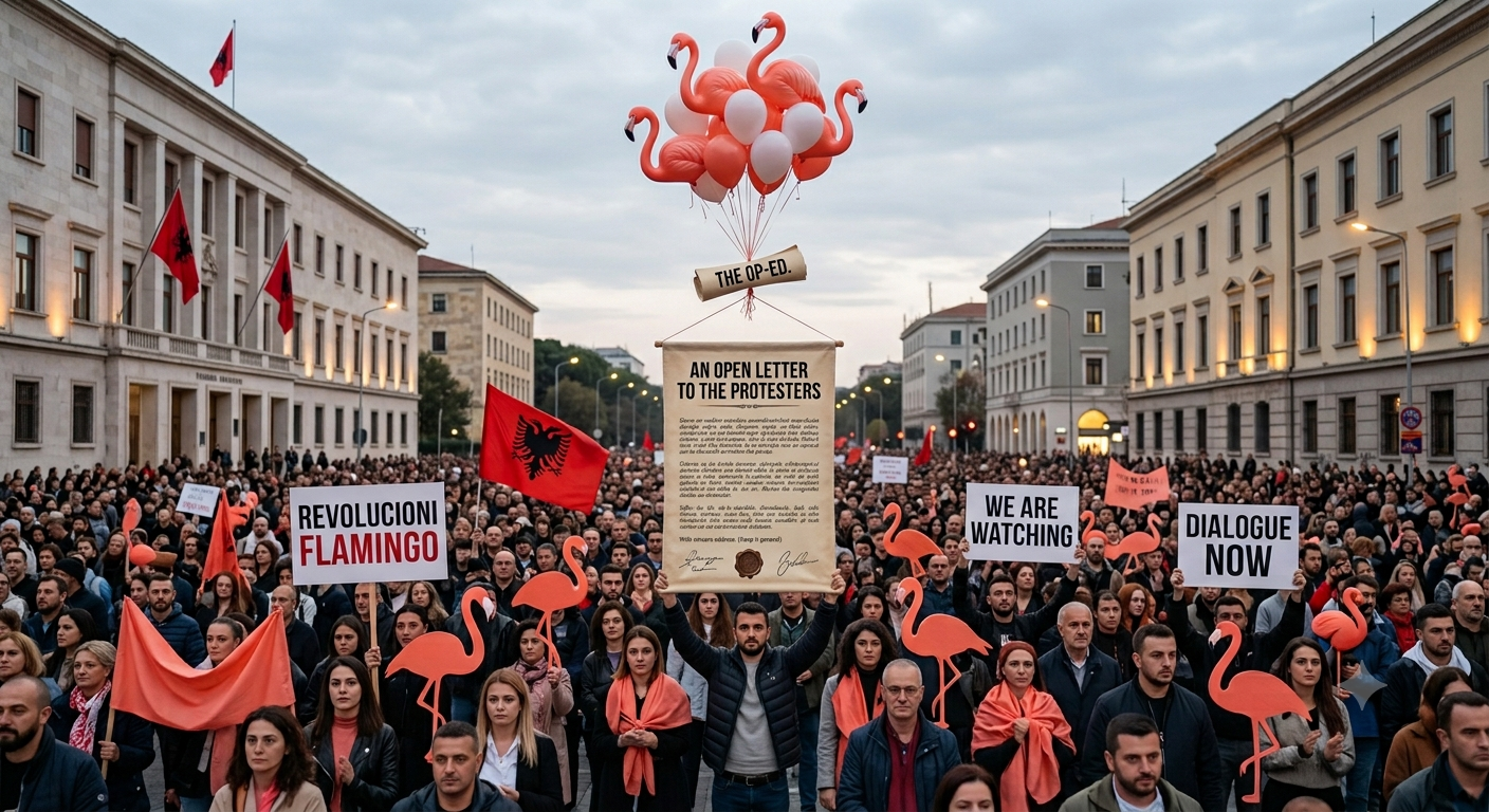 Letër e hapur protestuesve në Shqipëri